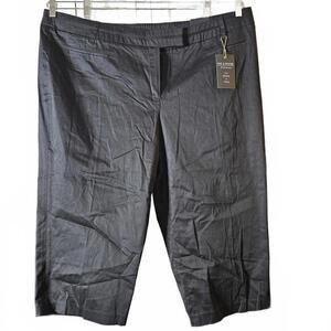 Zac & Rachel Women's Slim Crop Black Pants Size 14